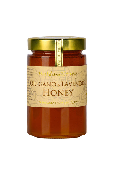 Oregano and Lavender Raw honey 480g by Wild about honey