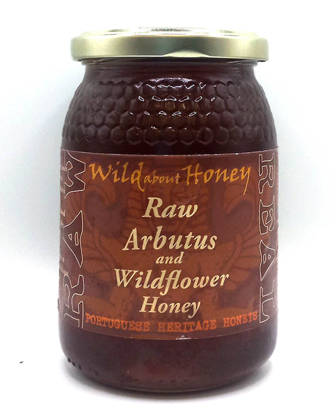 Raw Arbutus and Wildflower honey by Wild about Honey NEW for 2023