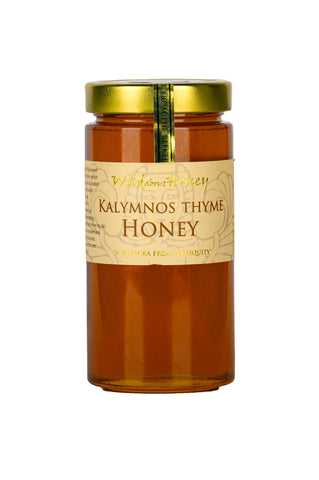 Raw Greek Kalymnos Thyme honey by Wild about Honey
